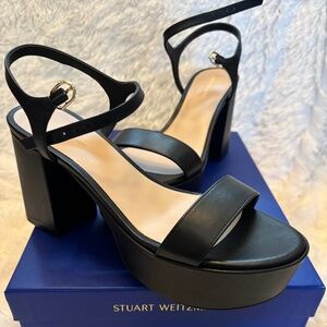 Step Up & Stand Out – Stuart Weitzman Dancer Platforms, NIB 9.5